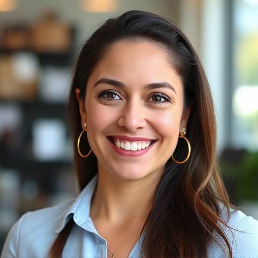 Foto de Ana Rodrigues, Gerente de Atendimento ao Cliente da Estamparia Criativa